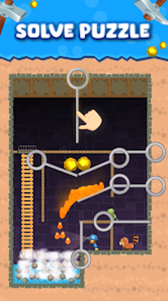 Mine Rescue: Gold Mining Games screenshot