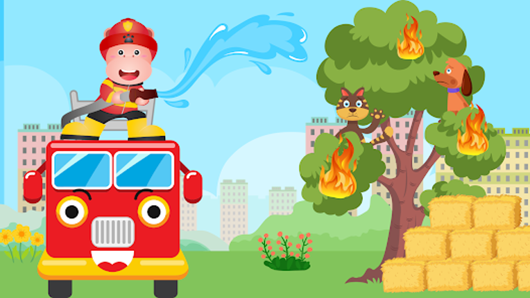 Fireman for Kids - Fire Truck screenshot