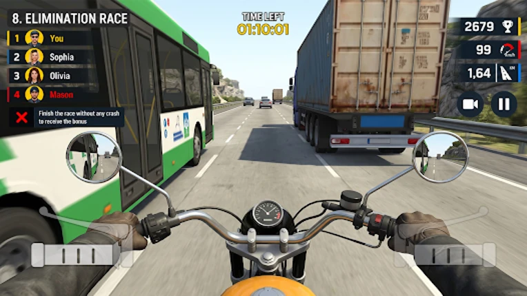 Ultimate Rider:Traffic Bike 3D screenshot