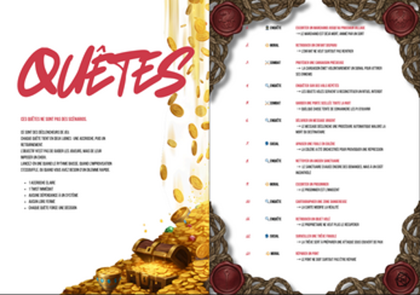 MJ PRESSÉ — PNJ, Lieux & Quêtes pour improviser en 5 minutes Image