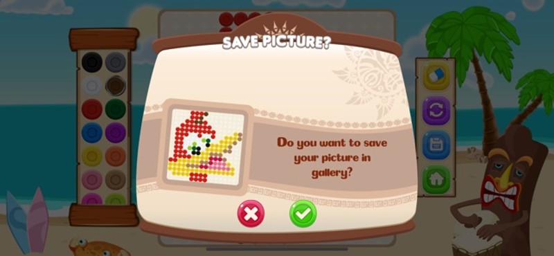 Mosaic Beads Puzzle Image