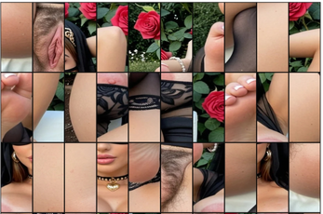 Puzzle Grown Girls Image