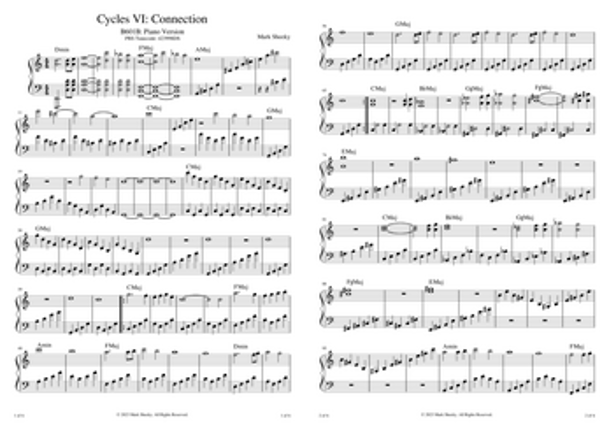 Sheet Music & Lyrics: Cycles & Shadows Image