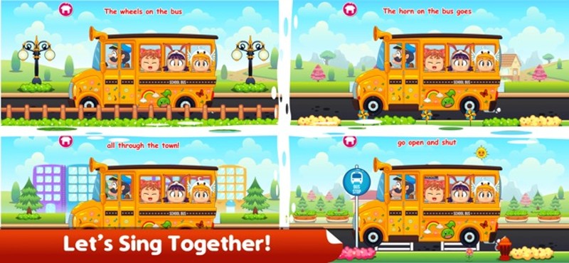 Wheel On The Bus - Kids Song screenshot