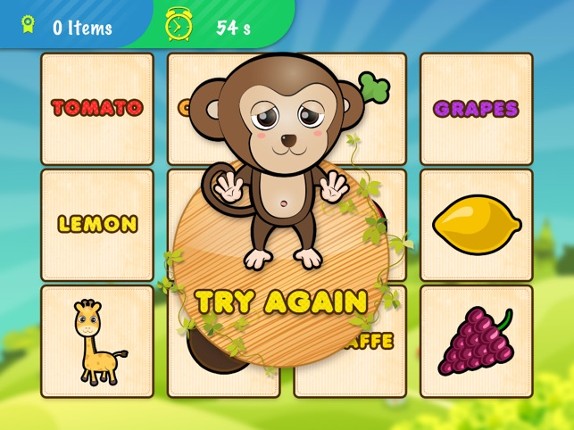 ABC Jungle Words for preschoolers, babies, kids, learn English screenshot