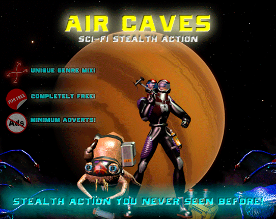 Air Caves - Sci-Fi Stealth Action Game Cover