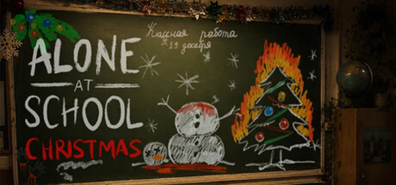 Alone at School:Christmas Image