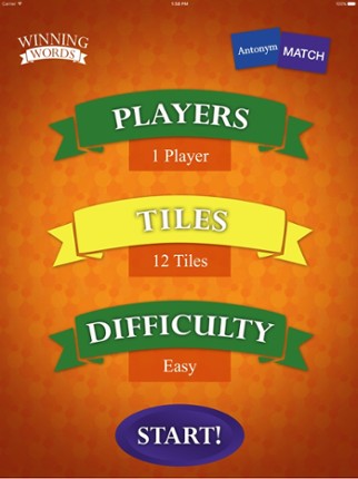 Antonym Match Image