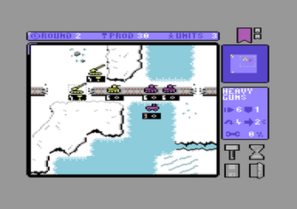 Battle for Frost (C64) screenshot
