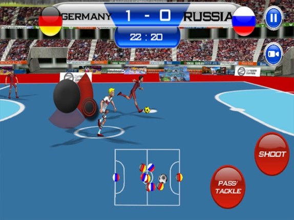 Futsal game - indoor football screenshot