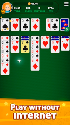 Solitaire GameVelvet: Klondike screenshot