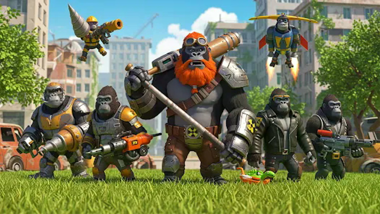 Gorilla vs Apes Fighting Game screenshot