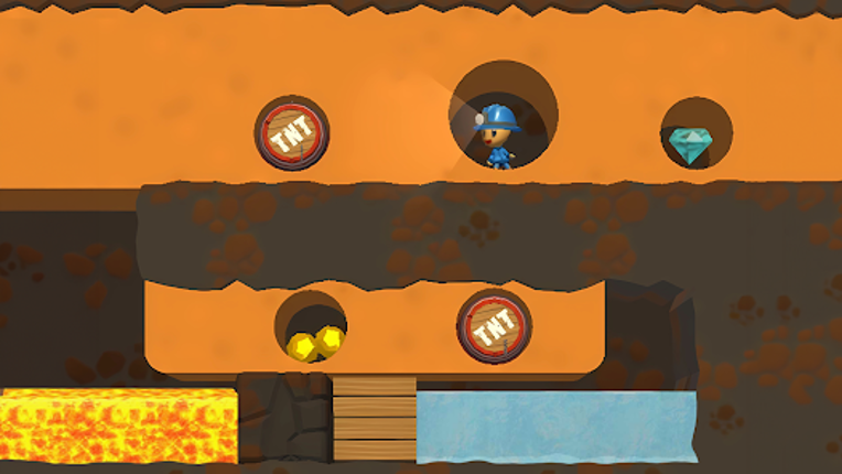 Mine Rescue: Gold Mining Games screenshot