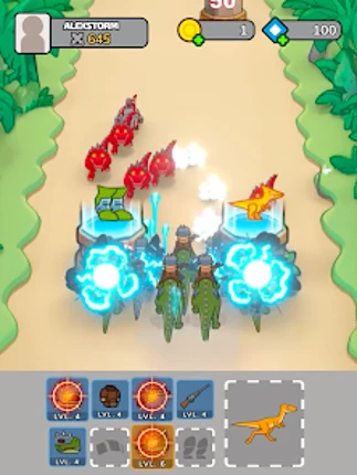 Dino survival: idle defense Image