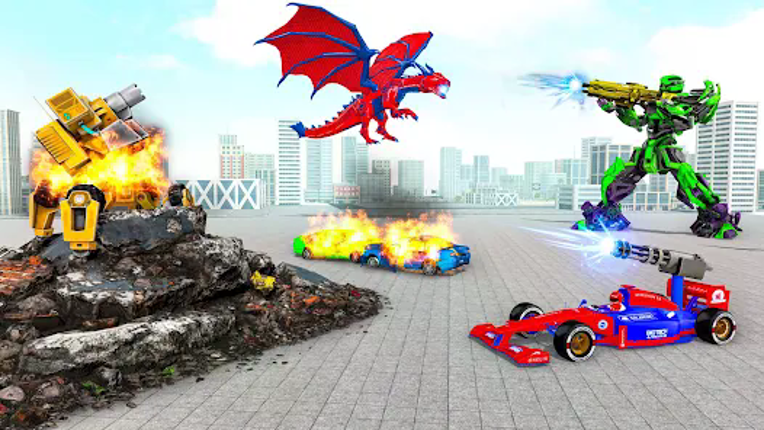 Mech Robot: Car Transform Game Image