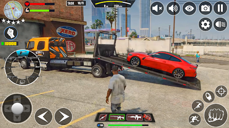 Vegas City Gangster Crime Game Image