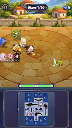 Valkyria Nexus Battle screenshot