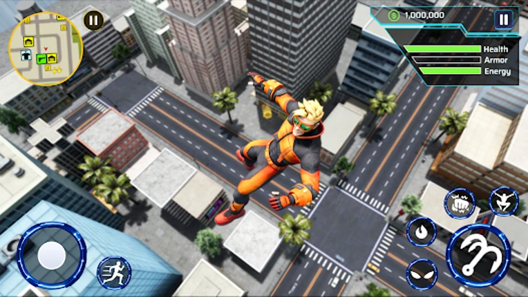 Hero Flying City Simulator Image