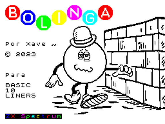 Bolinga (ZX Spectrum) by Xave Game Cover