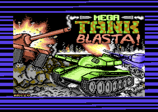 Mega Tank Blasta [Commodore 64] Game Cover