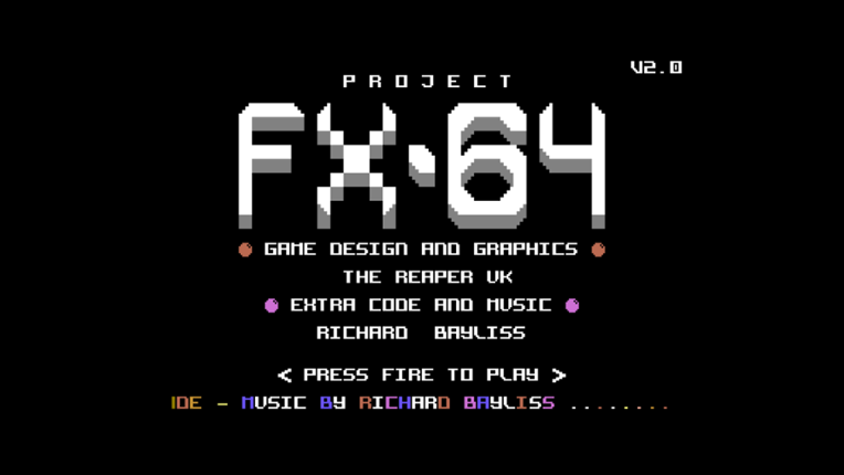 Project FX-64 (C64) Game Cover