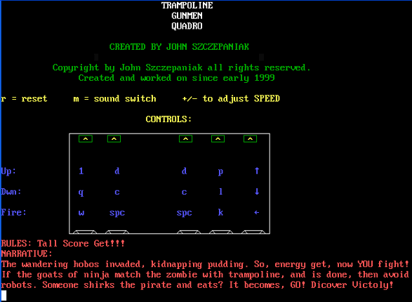 Trampoline Gunmen Quatro screenshot