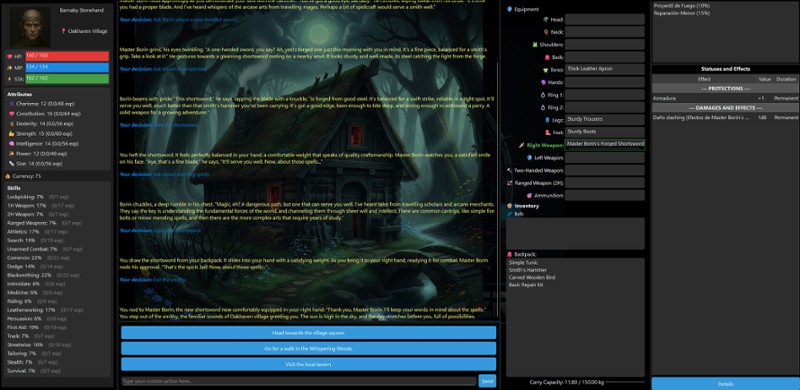 RolemIAster screenshot