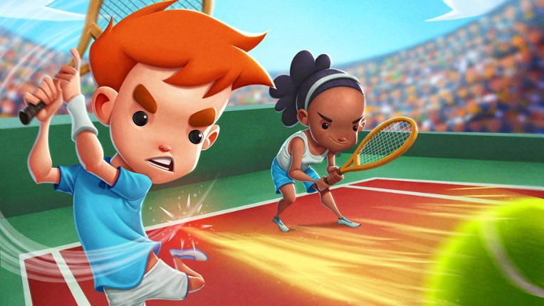 Super Tennis Blast Game Cover