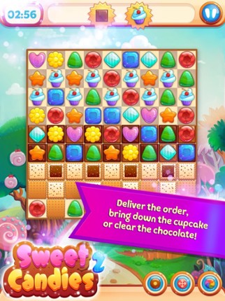 Sweet Candies 2: Match 3 Games screenshot