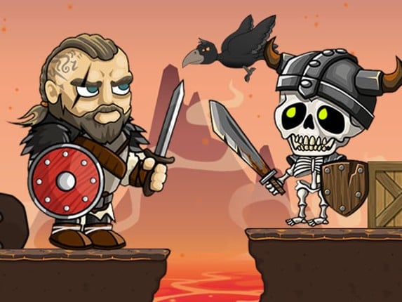 Vikings vs Skeletons Game Cover