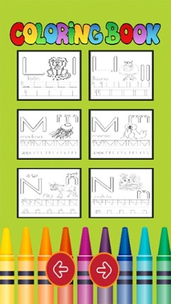ABC Easy Coloring Book Pages For Kids &amp; Adults screenshot