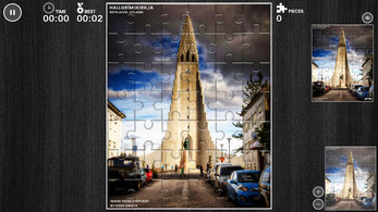 Aberiel Hallgrímskirkja Jigsaw Puzzle Image