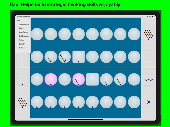 Bao Electronic Board Game screenshot