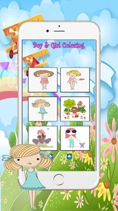 Cartoon Kid color easy kid games 4 yr old girls screenshot