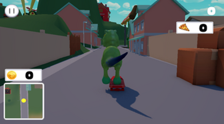 Dino Skate screenshot