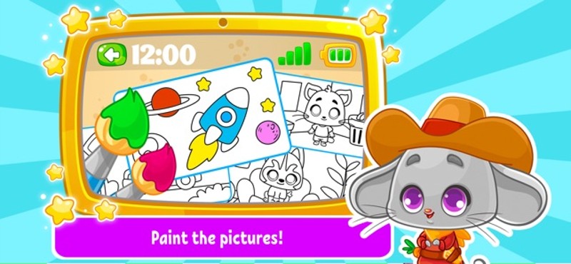 Drawing pad! Coloring book 2-6 screenshot
