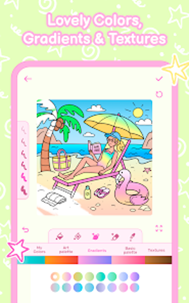 Cozy Girl Life: Coloring Book screenshot