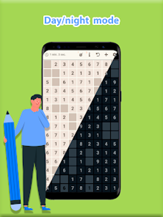 19 numbers. Math puzzle screenshot