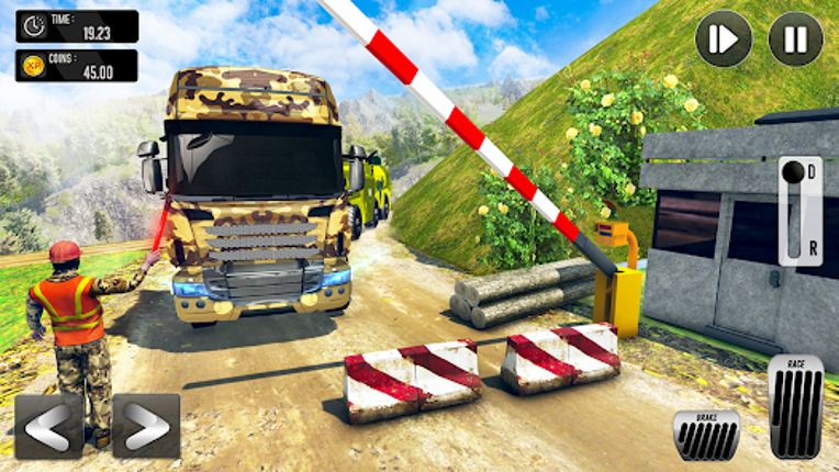 Army Simulator Truck games 3D screenshot
