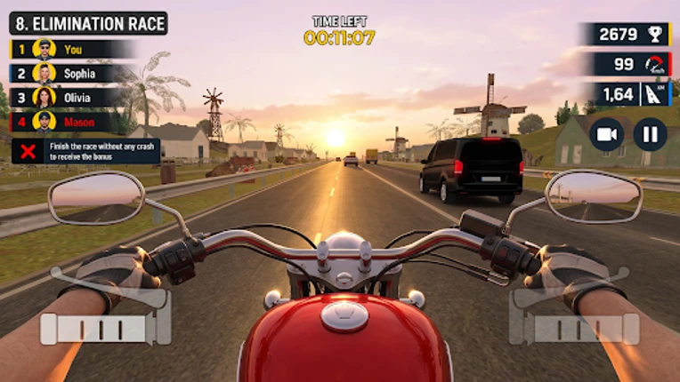 Ultimate Rider:Traffic Bike 3D screenshot