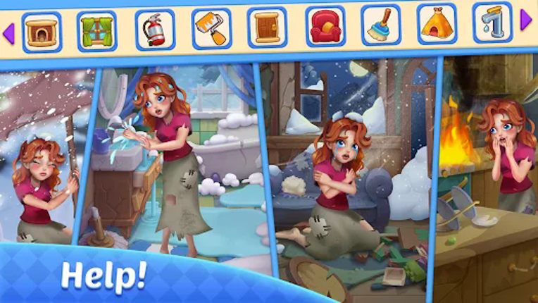 Triple Family 3D™- Match Story screenshot