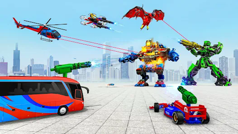 Mech Robot: Car Transform Game screenshot