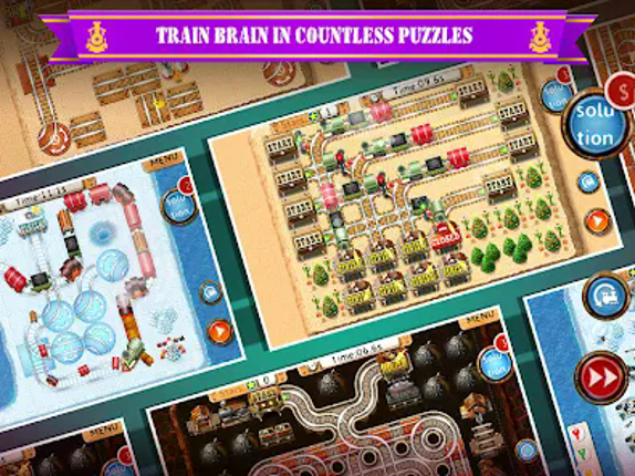 Rail Maze 2: Train puzzle game screenshot