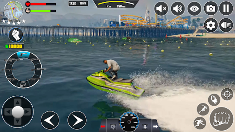 Vegas City Gangster Crime Game Image