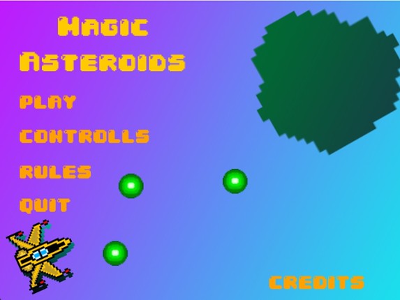 Magic Asteroids Game Cover