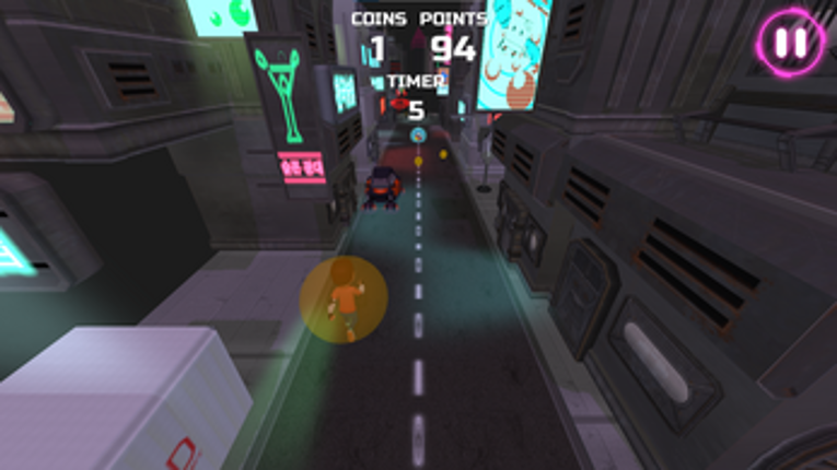 Neon City Endless Runner Image