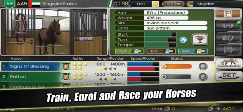 iHorse™ G1 Leading Sire screenshot