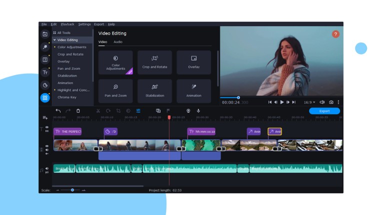 Movavi Video Suite 2022 Steam Edition - Video Making Software: Video Editor Plus, Screen Recorder and Video Converter Premium screenshot