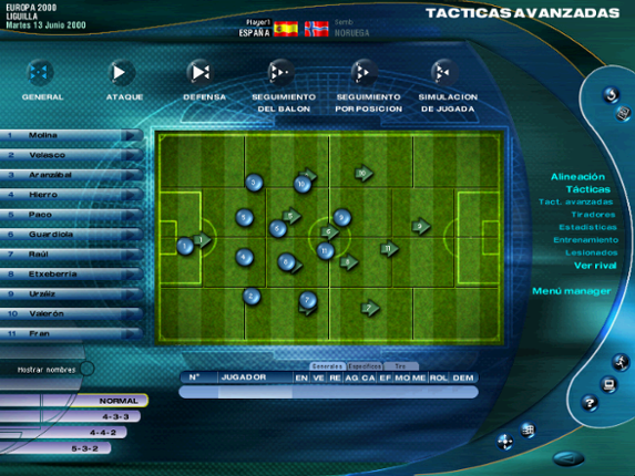 PC Fútbol Selección Española Europa 2000 Image