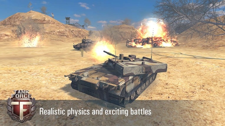 Tank Force: Online Shooter Game screenshot